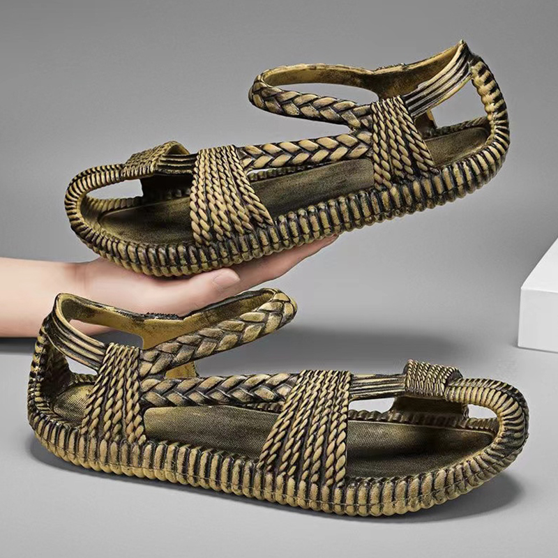 Men Shoes On Cloud - Retro rzymskie sandały sandały sportowe dla