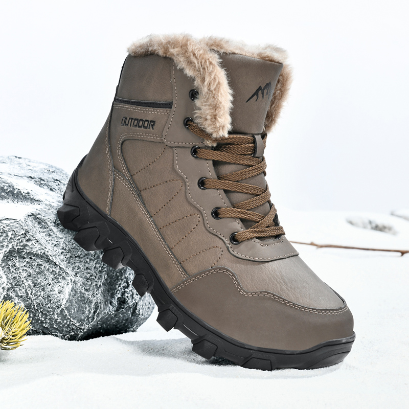 Men'S Shoes Hoka Sale - Męskie zimowe buty ocieplane wodoodporne antypoślizgowe