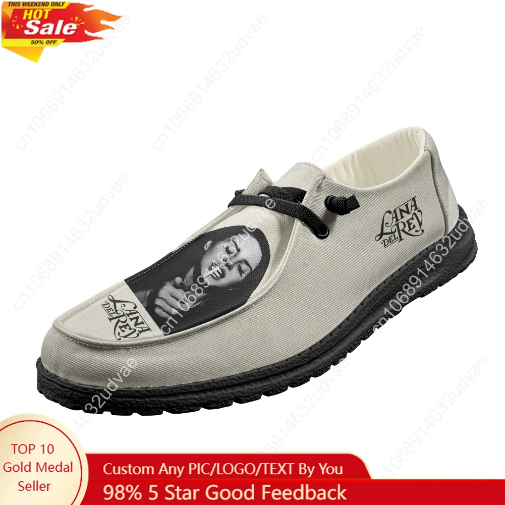 Men'S Shoes For Work - Lana Del Rey Piosenkarka Mokasyny Męskie