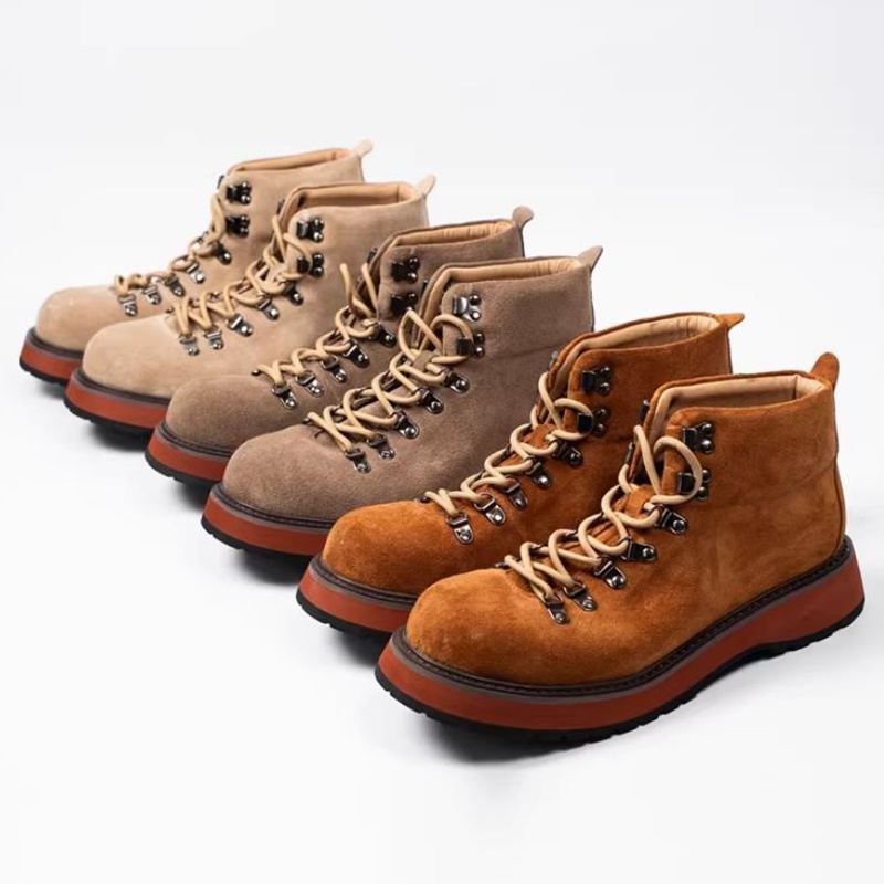 Men'S Shoes For Work - Japońskie buty outdoorowe męskie z grubą