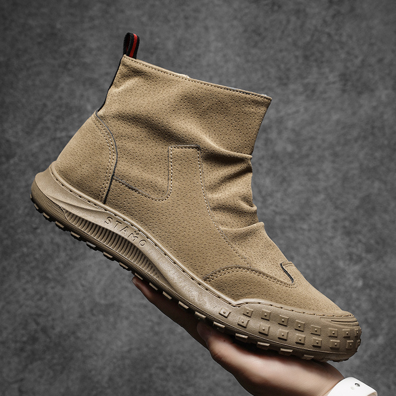 Zamszowe buty męskie wysokiej  – Men'S Shoes For Work recenzja i cena