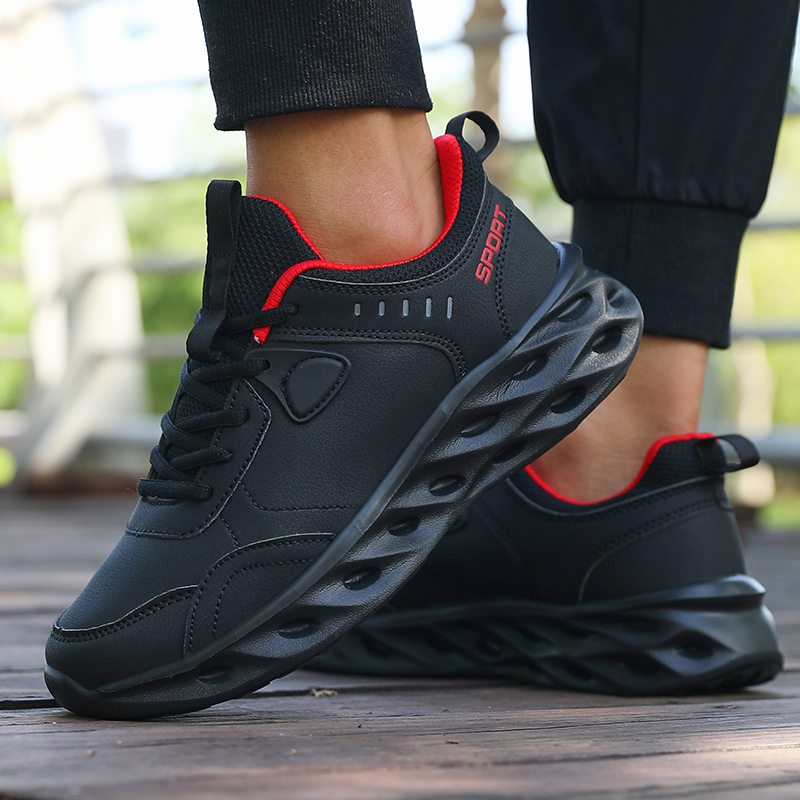 Męskie czarne sportowe sneaker – Men'S Shoes For Running recenzja i cena