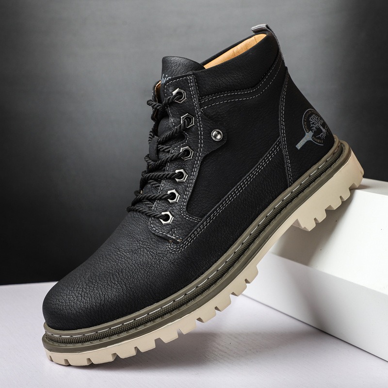 Męskie buty wysokie, casualowe – Men'S Shoes For Work recenzja i cena