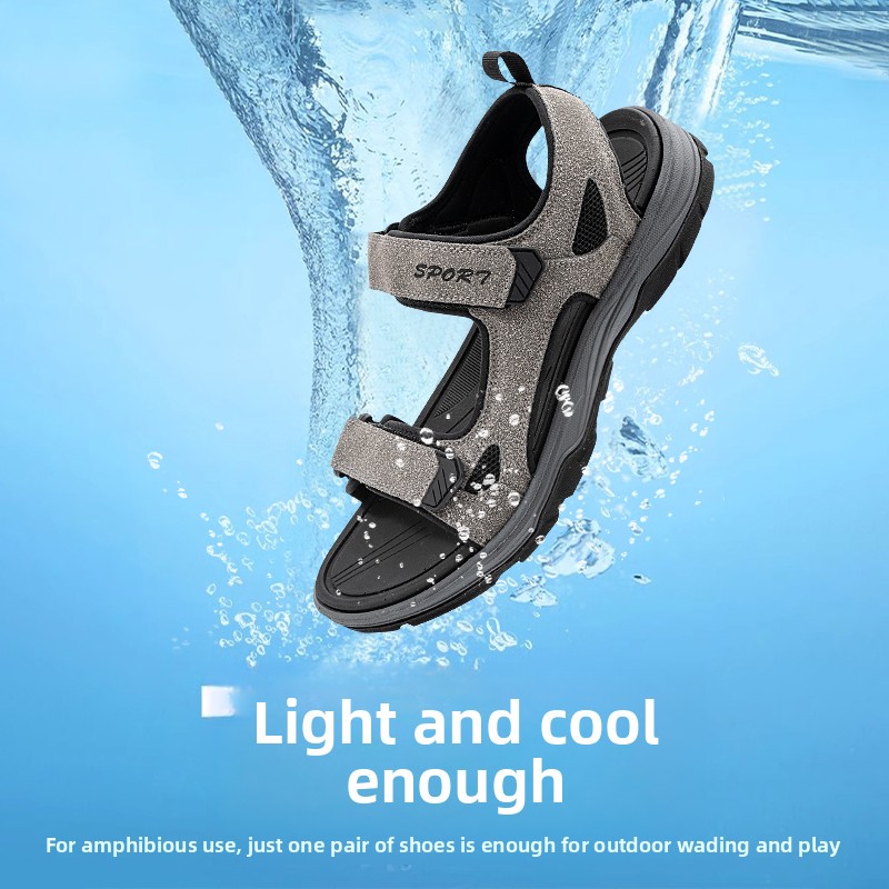 Męskie letnie sandały plażowe, – Sandal Sport Outdoor recenzja i cena