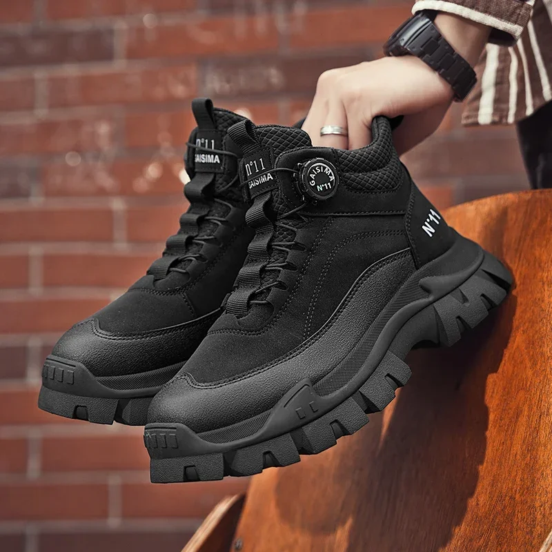 Luksusowe męskie botki wysokie – Men'S Shoes For Work recenzja i cena