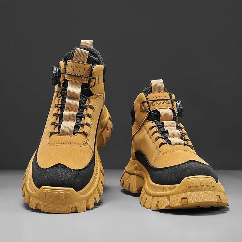 Luksusowe męskie botki wysokie – Men'S Shoes For Work recenzja i cena