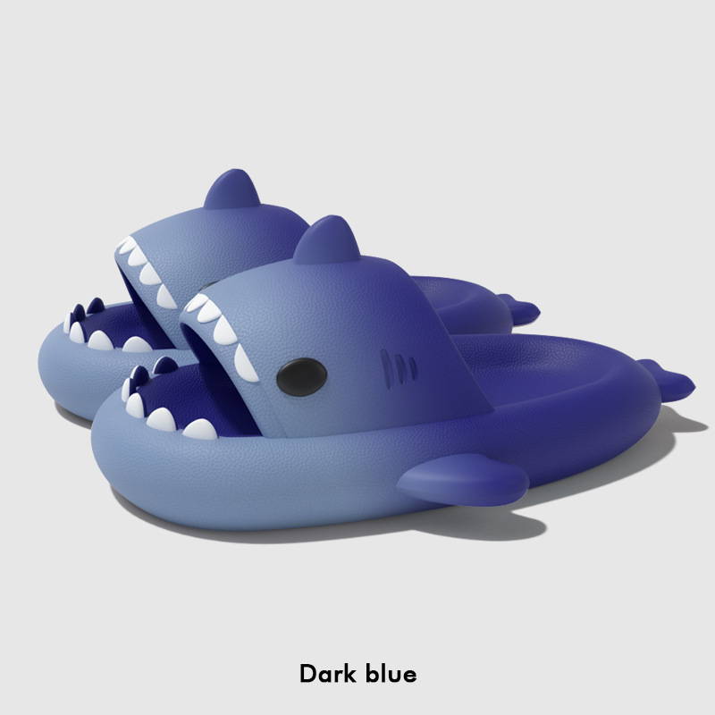 Cute Cartoon Shark kapcie dla  – Men Shoes Style recenzja i cena