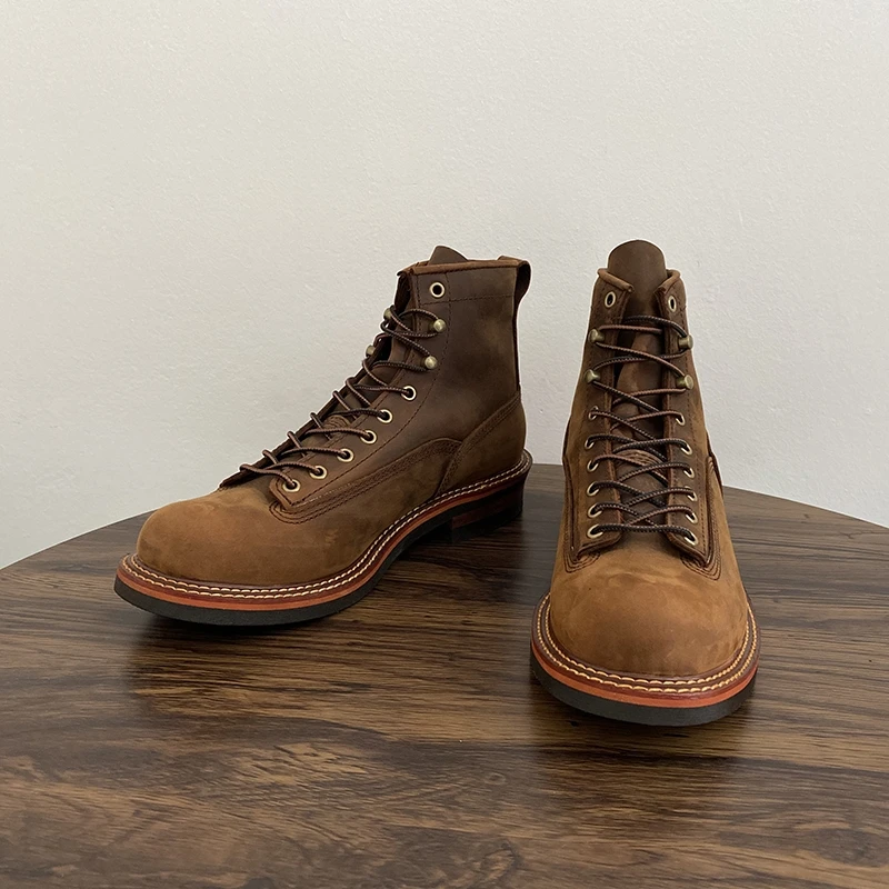 Męskie botki w stylu vintage,  – Men'S Shoes For Work recenzja i cena