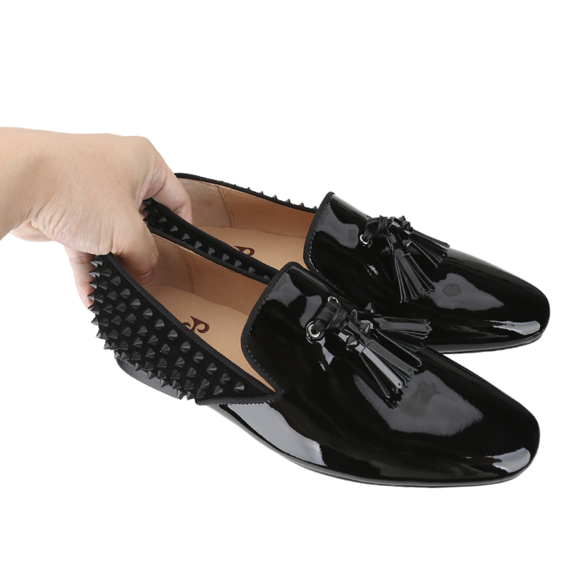 Piergitar czarne lakierki patc – Men Shoes Red Tape recenzja i cena