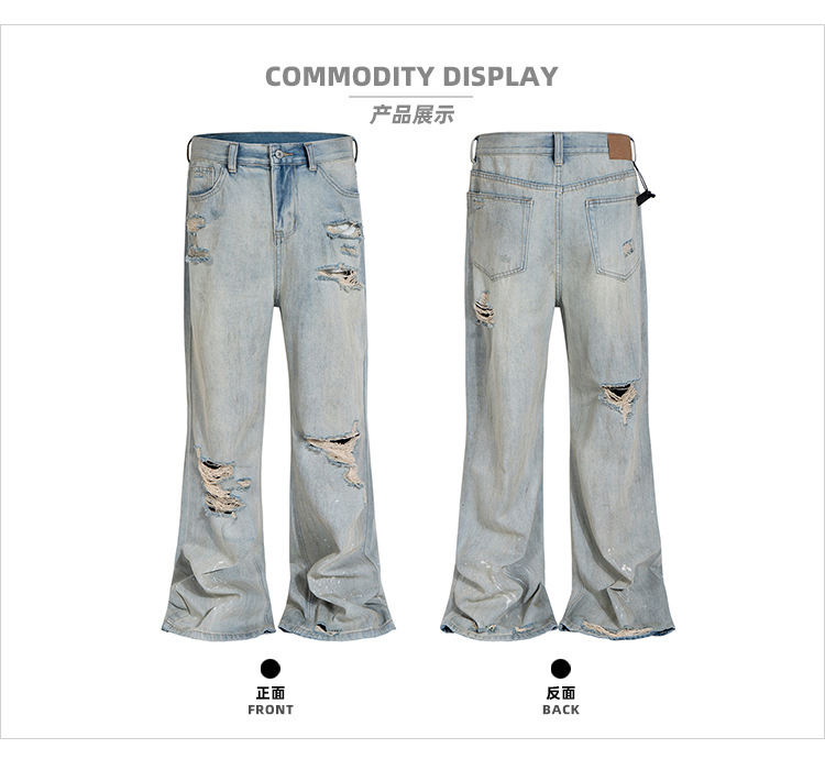 MIJKO Unisex Jeansy z efektem  – Men Shoes Jeans recenzja i cena