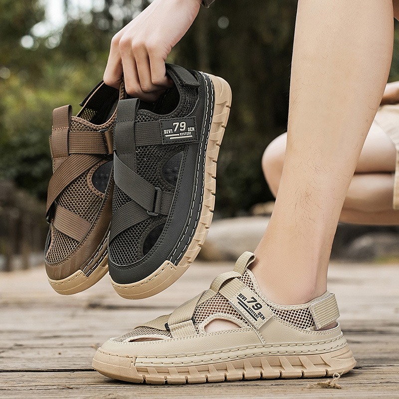 Męskie sandały letnie z siatec – Sandal Sport Outdoor recenzja i cena