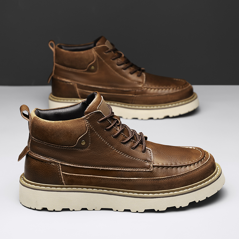 Męskie brązowe ocieplane polar – Men'S Shoes For Work recenzja i cena