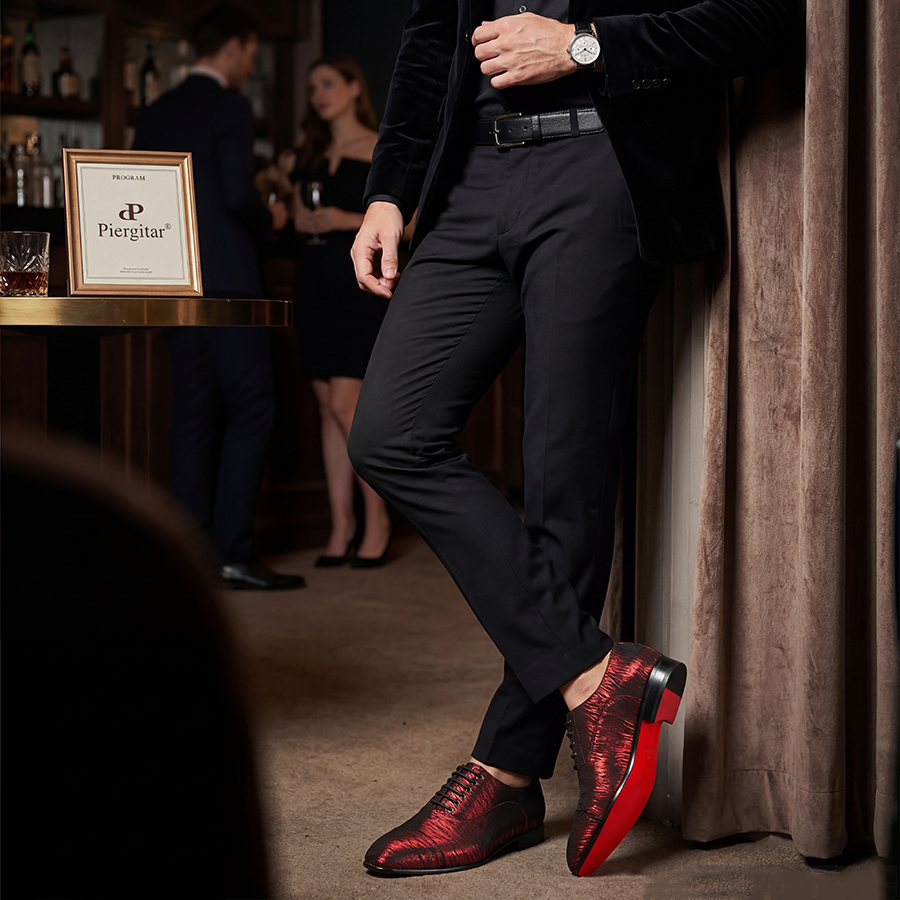 Piergitar Czerwono-czarne, prą – Men Shoes Red Tape recenzja i cena